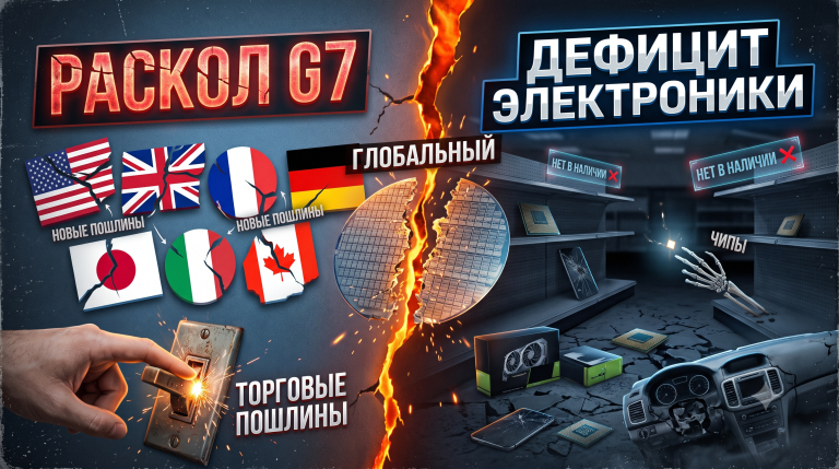 Торговый тупик: Как Срочное заявление в ООН о расколе в G7 и новых пошлинах предвещает мировой дефицит техники