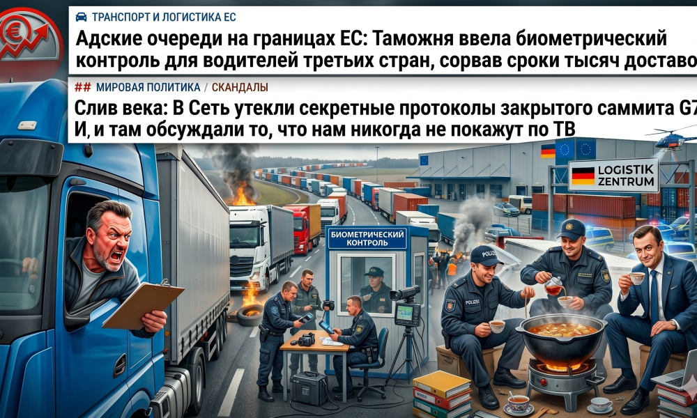 Адские очереди на границах ЕС: Таможня ввела биометрический контроль