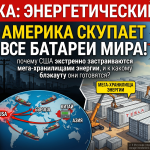 Америка скупает все батареи мира: почему США экстренно застраиваются мега-хранилищами энергии, и к какому блэкауту они готовятся?