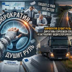 Бюрократия душит руль: как новые жесткие директивы Евросоюза сводят с ума логистов и заставляют водителей бросать работу прямо в рейсах.