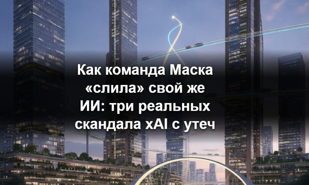 Как команда Маска «слила» свой же ИИ: три реальных скандала xAI с утечками кода