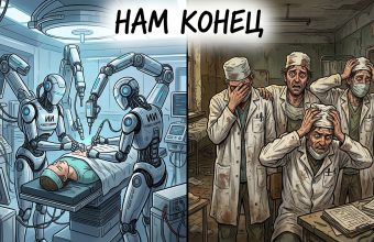 Искусственный интеллект анализирует медицинские данные пациента на экране, диагностика редких заболеваний