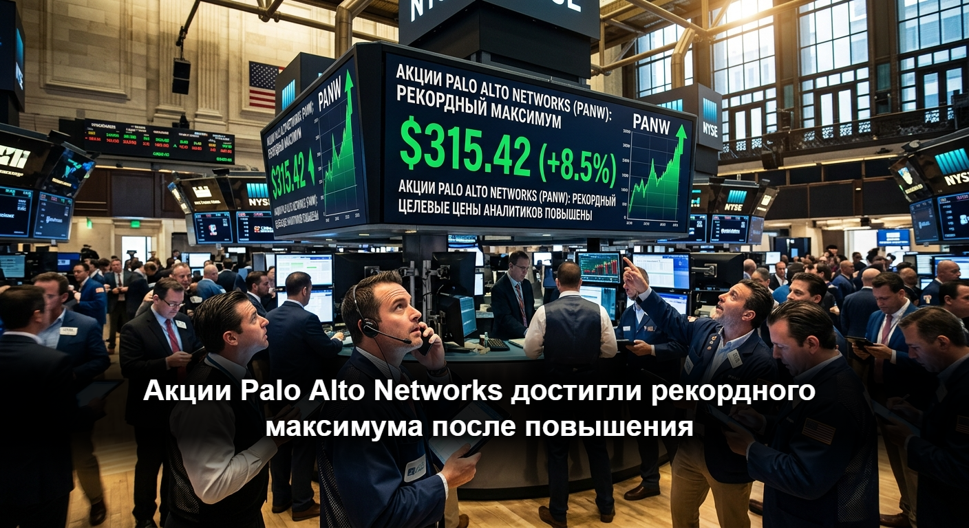 Акции Palo Alto Networks достигают исторического максимума на фоне повышения целевых цен аналитиками