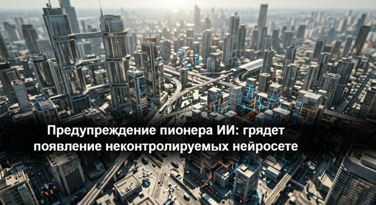 Предупреждение пионера ИИ: грядет появление неконтролируемых нейросетей
