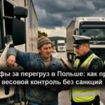 Весовой контроль грузового автомобиля инспекцией ITD на специальной площадке автомагистрали