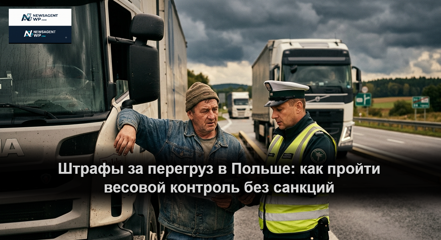 Весовой контроль грузового автомобиля инспекцией ITD на специальной площадке автомагистрали