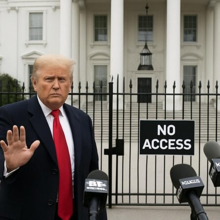 Доступ в Белый дом для CNN, MS NOW и Politico закрыт: что стоит за решением Трампа и почему спор вышел за рамки обычной медийной перепалки